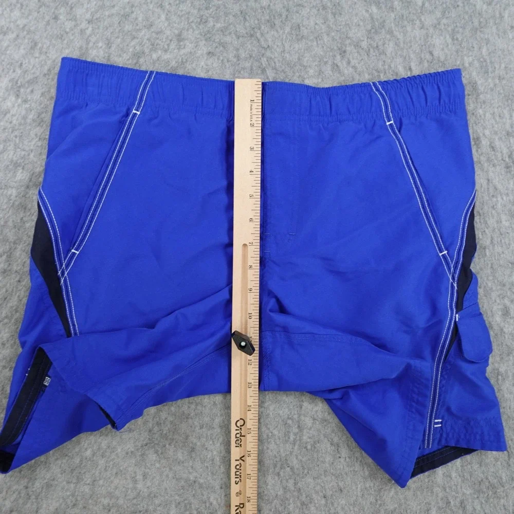 Nike Shorts Men Small Blue Swim Board Shorts Pockets